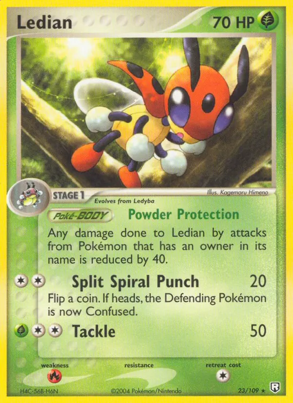 Ledian — Team Rocket Returns #23 (Pokémon TCG card)