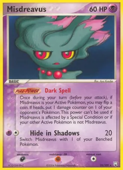 Misdreavus (Team Rocket Returns #25)