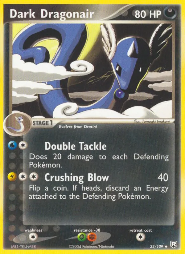 Dark Dragonair — Team Rocket Returns #32 (Pokémon TCG card)