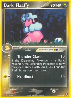 Dark Flaaffy (Team Rocket Returns #33)