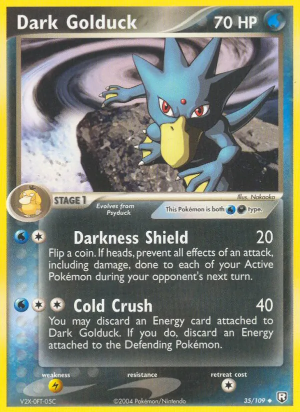 Dark Golduck — Team Rocket Returns #35 (Pokémon TCG card)