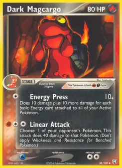 Dark Magcargo (Team Rocket Returns #38)