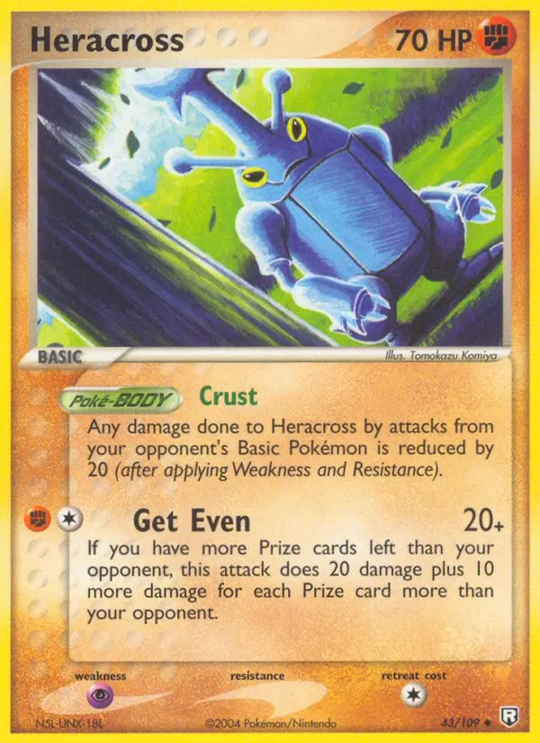 Heracross — Team Rocket Returns #43 (Pokémon TCG card)