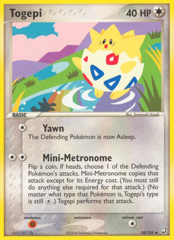 Togepi — Team Rocket Returns #50 (Pokémon TCG card)