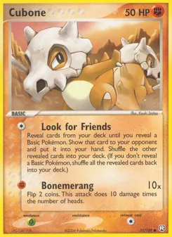 Cubone (Team Rocket Returns #51)
