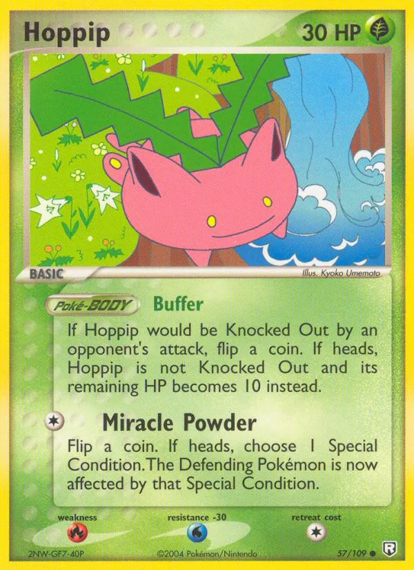 Hoppip — Team Rocket Returns #57 (Pokémon TCG card)