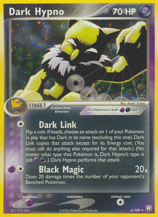 Dark Hypno — Team Rocket Returns #6 (Pokémon TCG card)