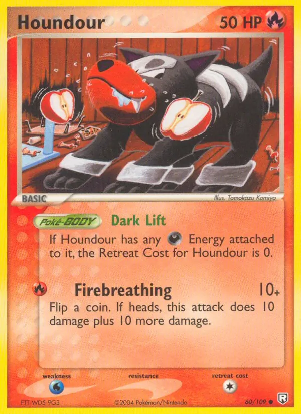 Houndour — Team Rocket Returns #60 (Pokémon TCG card)