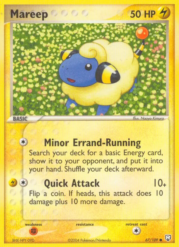 Mareep — Team Rocket Returns #67 (Pokémon TCG card)