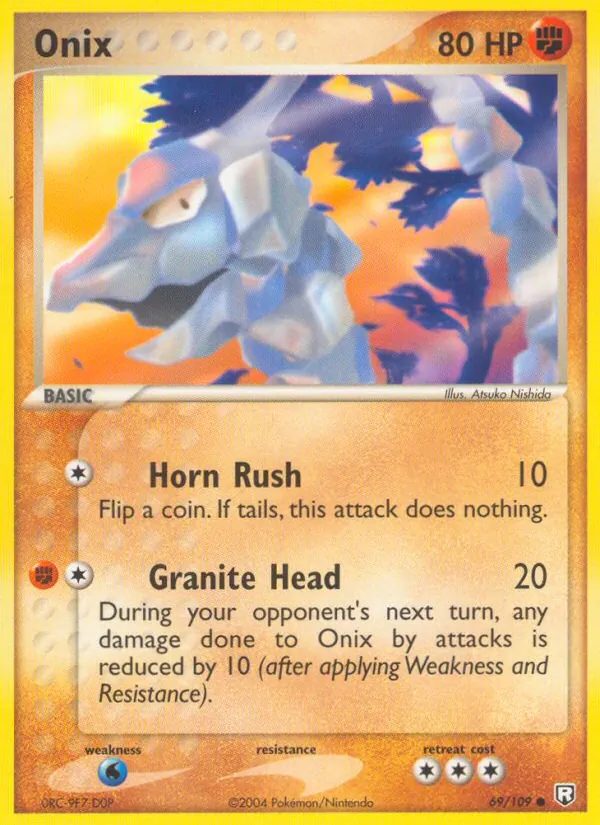 Onix — Team Rocket Returns #69 (Pokémon TCG card)