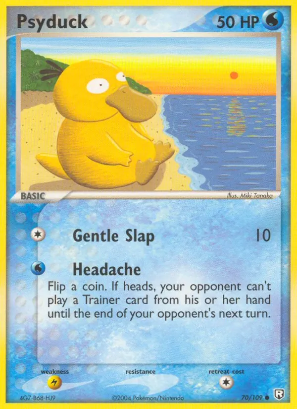 Psyduck — Team Rocket Returns #70 (Pokémon TCG card)