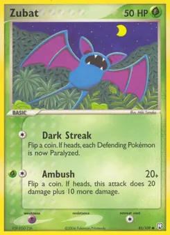 Zubat (Team Rocket Returns #82)