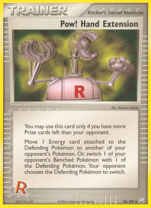 Pow! Hand Extension — Team Rocket Returns #85 (Pokémon TCG card)