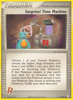 Surprise! Time Machine (Team Rocket Returns #91)