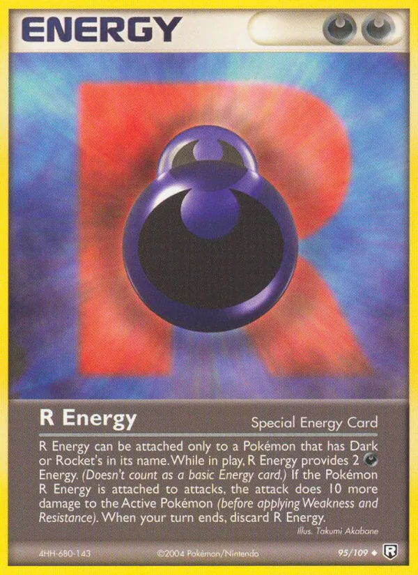 R Energy — Team Rocket Returns #95 (Pokémon TCG card)