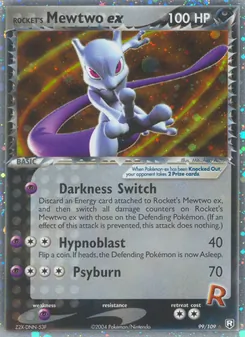 Rocket's Mewtwo ex (Team Rocket Returns #99)