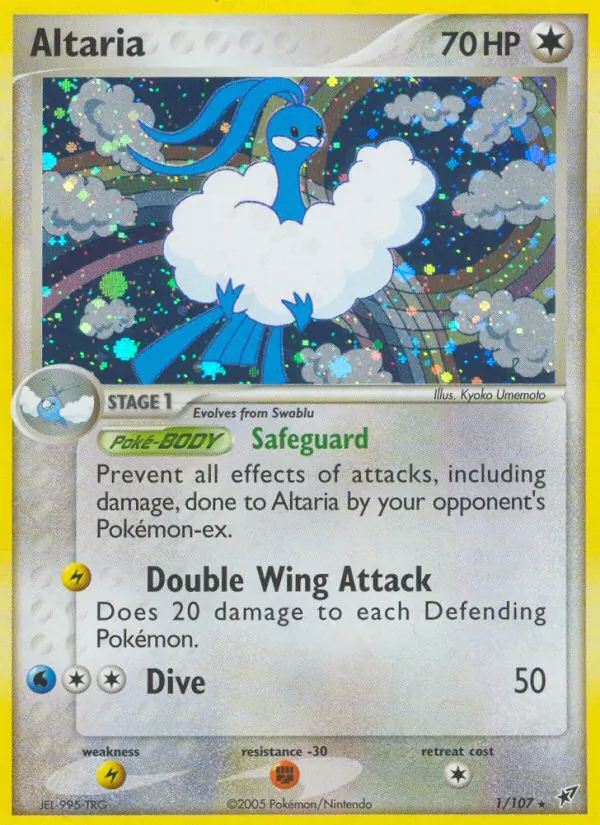 Altaria — Deoxys #1 (Pokémon TCG card)