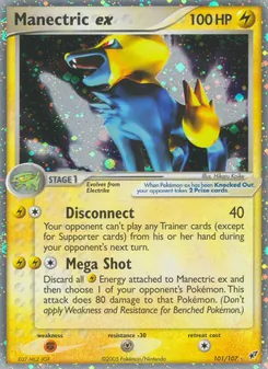 Manectric ex (Deoxys #101)