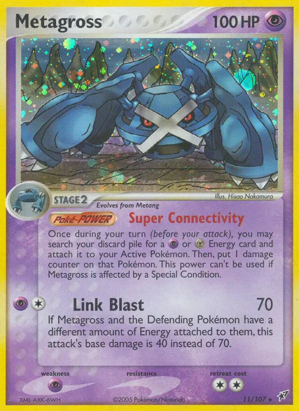 Metagross — Deoxys #11 (Pokémon TCG card)