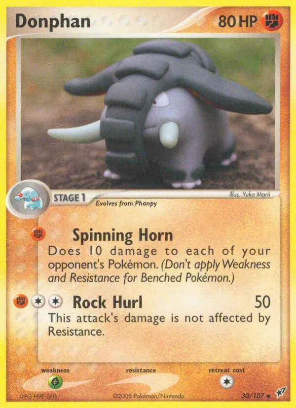 Donphan — Deoxys #30 (Pokémon TCG card)