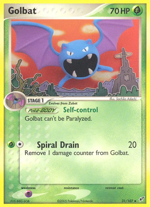 Golbat — Deoxys #31 (Pokémon TCG card)