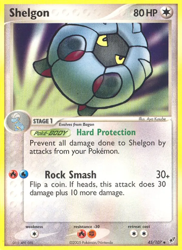Shelgon — Deoxys #45 (Pokémon TCG card)