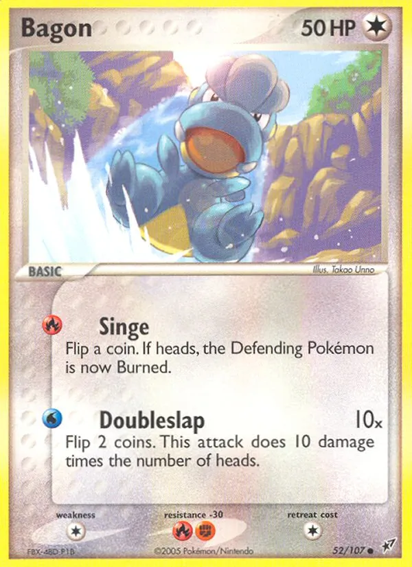 Bagon — Deoxys #52 (Pokémon TCG card)