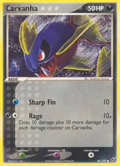 Carvanha (Deoxys #56)