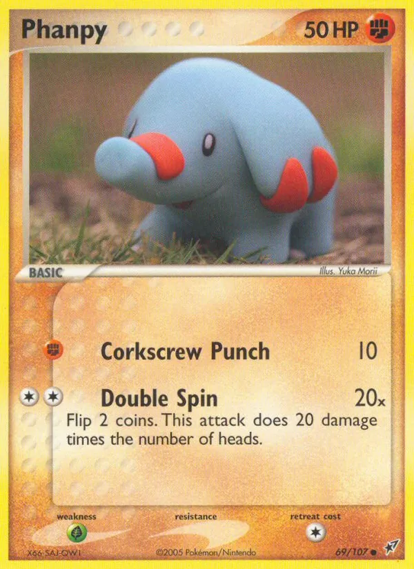 Phanpy — Deoxys #69 (Pokémon TCG card)