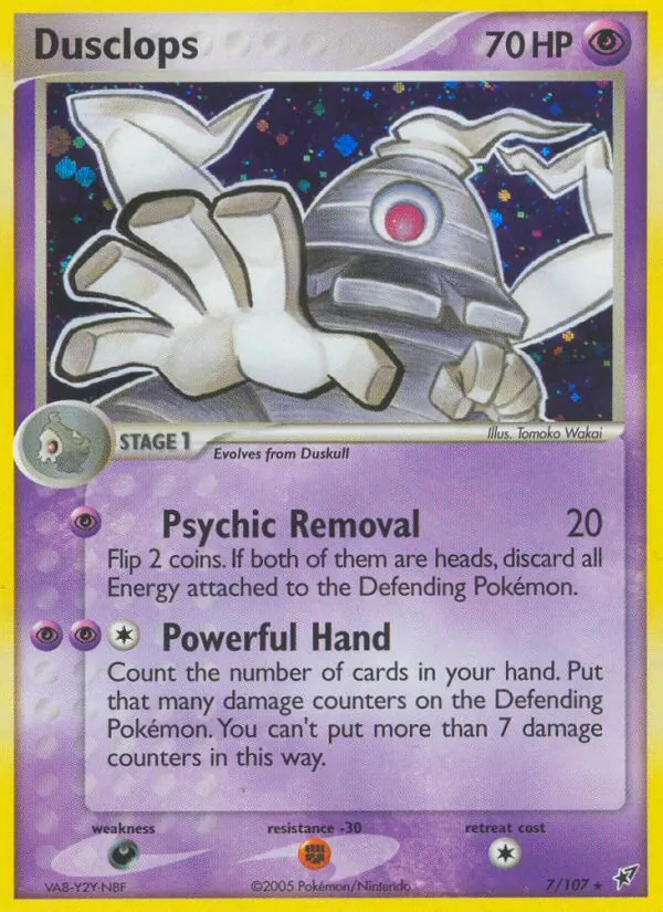Dusclops — Deoxys #7 (Pokémon TCG card)