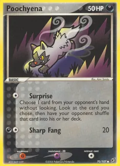 Poochyena (Deoxys #70)