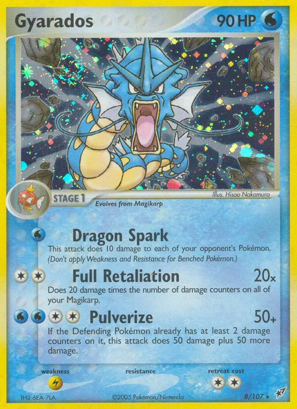 Gyarados — Deoxys #8 (Pokémon TCG card)