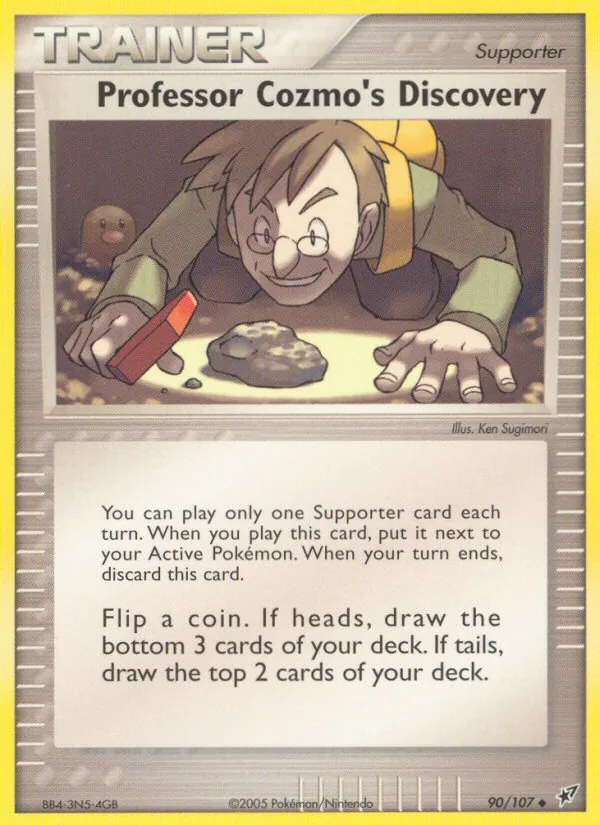 Professor Cozmo's Discovery — Deoxys #90 (Pokémon TCG card)