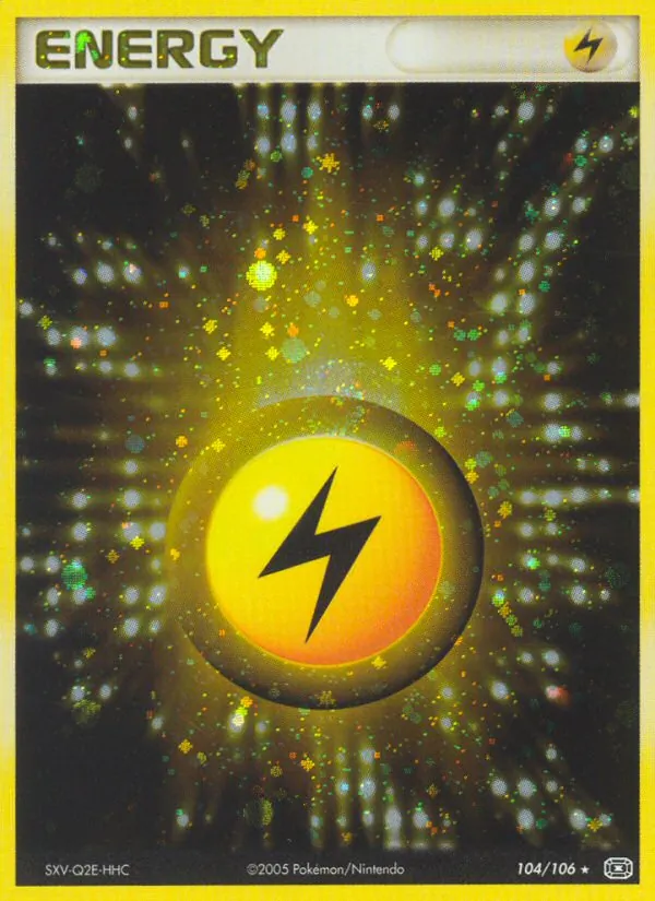 Lightning Energy — Emerald #104 (Pokémon TCG card)