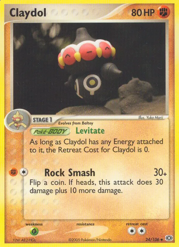 Claydol — Emerald #24 (Pokémon TCG card)