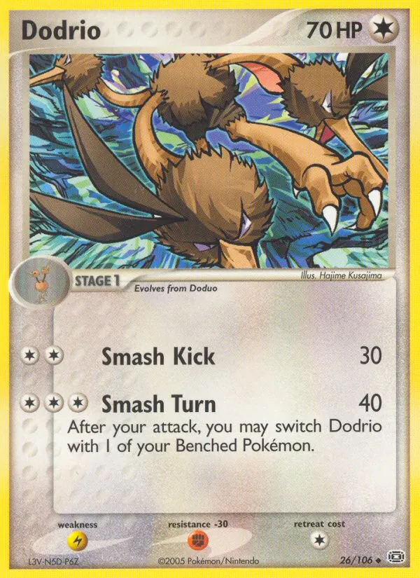 Dodrio — Emerald #26 (Pokémon TCG card)