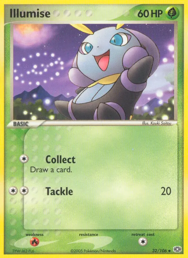 Illumise — Emerald #32 (Pokémon TCG card)
