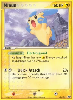 Minun (Emerald #37)
