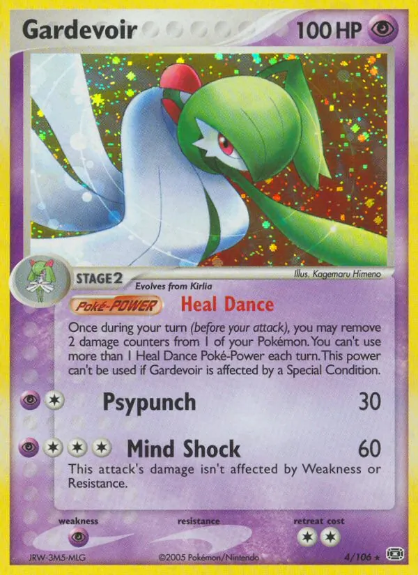 Gardevoir — Emerald #4 (Pokémon TCG card)