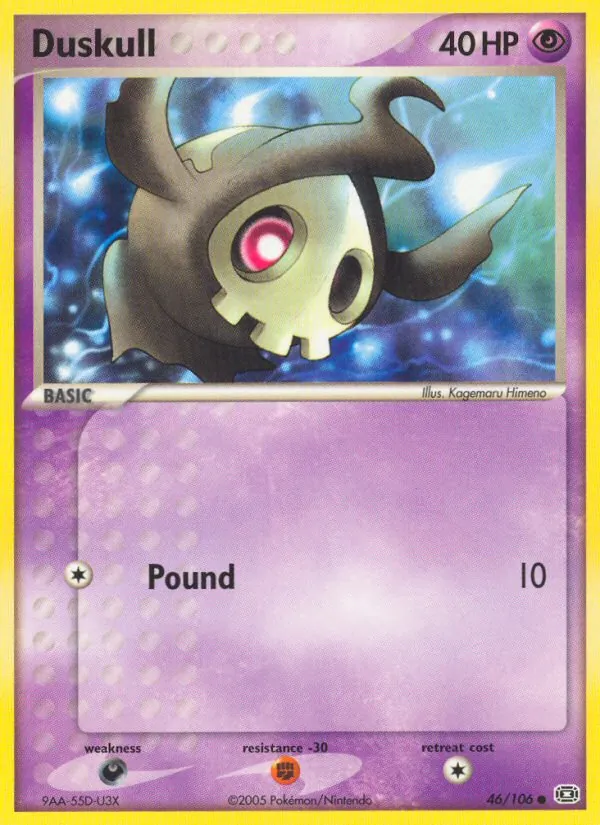 Duskull — Emerald #46 (Pokémon TCG card)