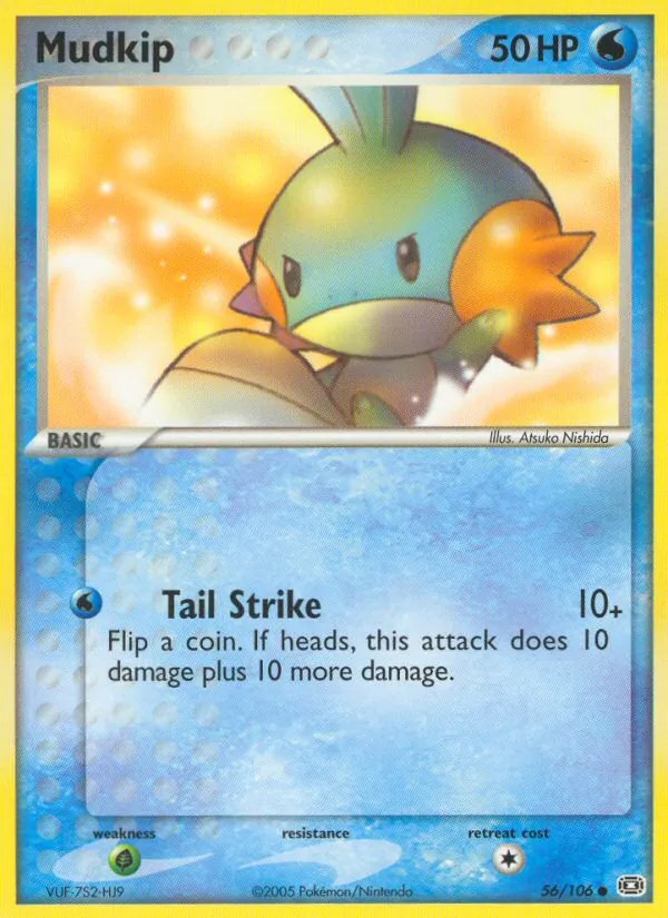 Mudkip — Emerald #56 (Pokémon TCG card)