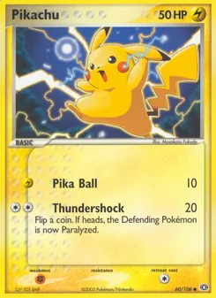 Pikachu (Emerald #60)