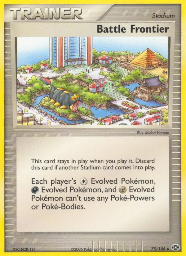 Battle Frontier — Emerald #75 (Pokémon TCG card)