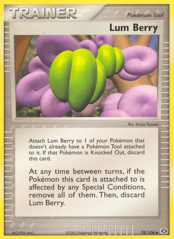 Lum Berry — Emerald #78 (Pokémon TCG card)