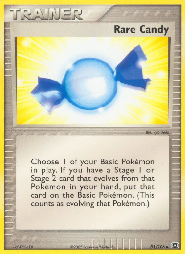 Rare Candy — Emerald #83 (Pokémon TCG card)