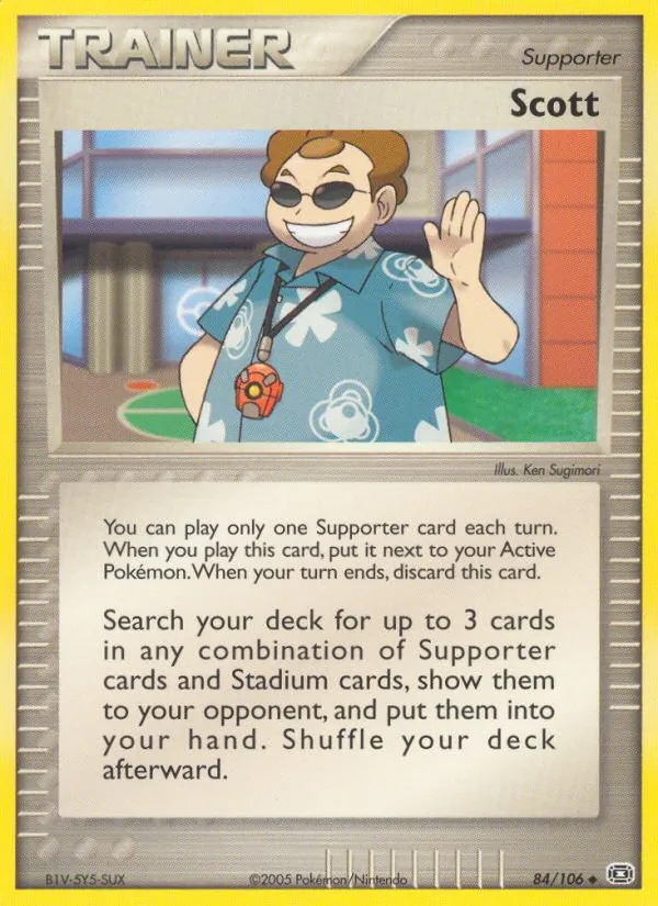 Scott — Emerald #84 (Pokémon TCG card)