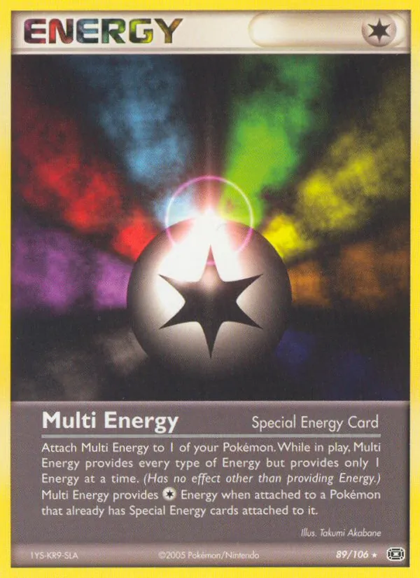 Multi Energy — Emerald #89 (Pokémon TCG card)
