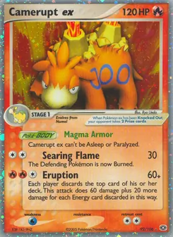 Camerupt ex (Emerald #92)
