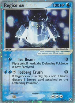 Regice ex (Emerald #98)