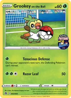 Grookey on the Ball (Pokémon Futsal 2020 #3)